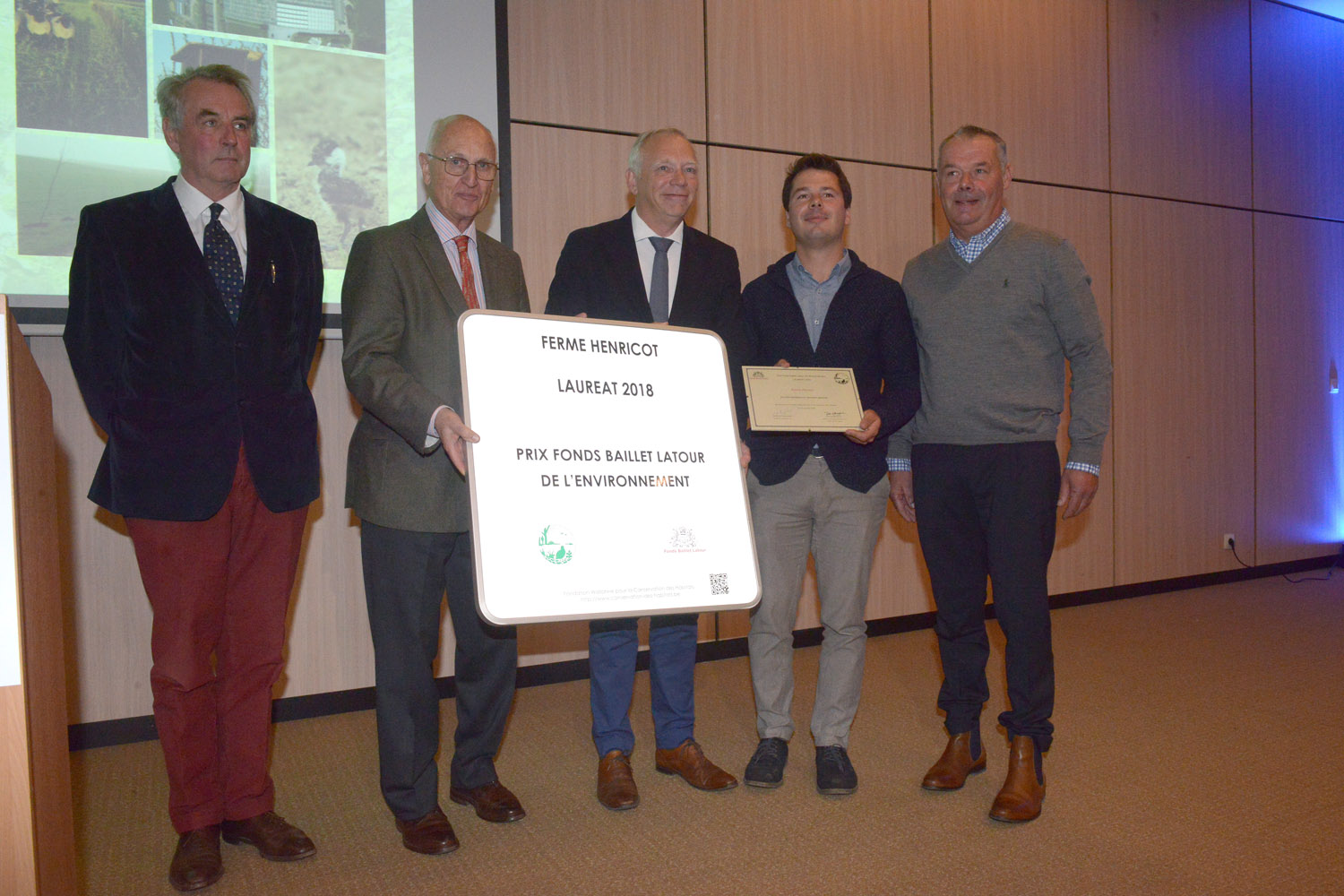 Prix de l'environnement 2018