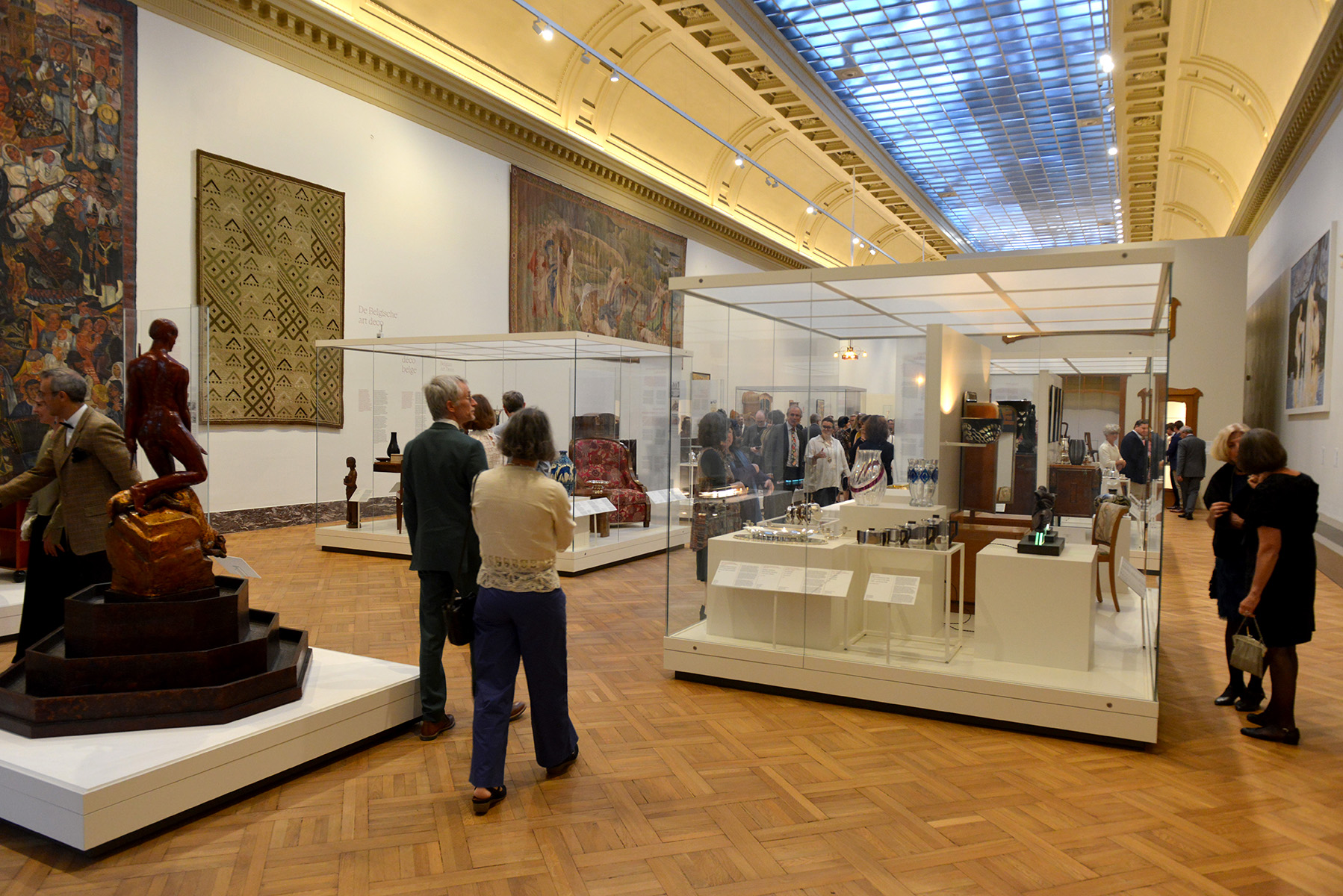Ouverture des nouvelles salles dédiées aux Arts décoratifs du XIXe siècle, à l’Art nouveau et à l’Art déco belges au Musée Art & Histoire au Cinquantenaire à Bruxelles